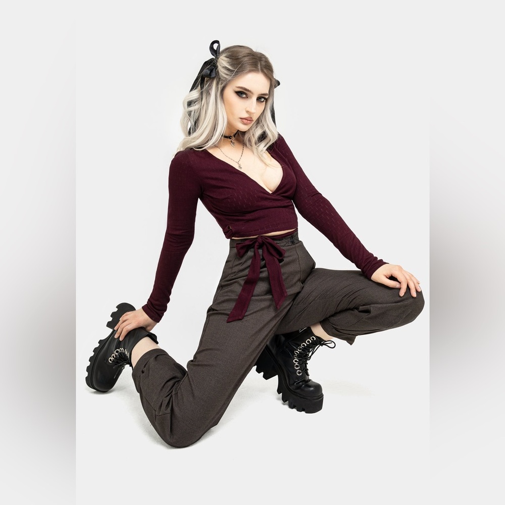 Disturbia Mystic Embroidered Balloon Trousers US 4 / UK 8 - Picture 9 of 9